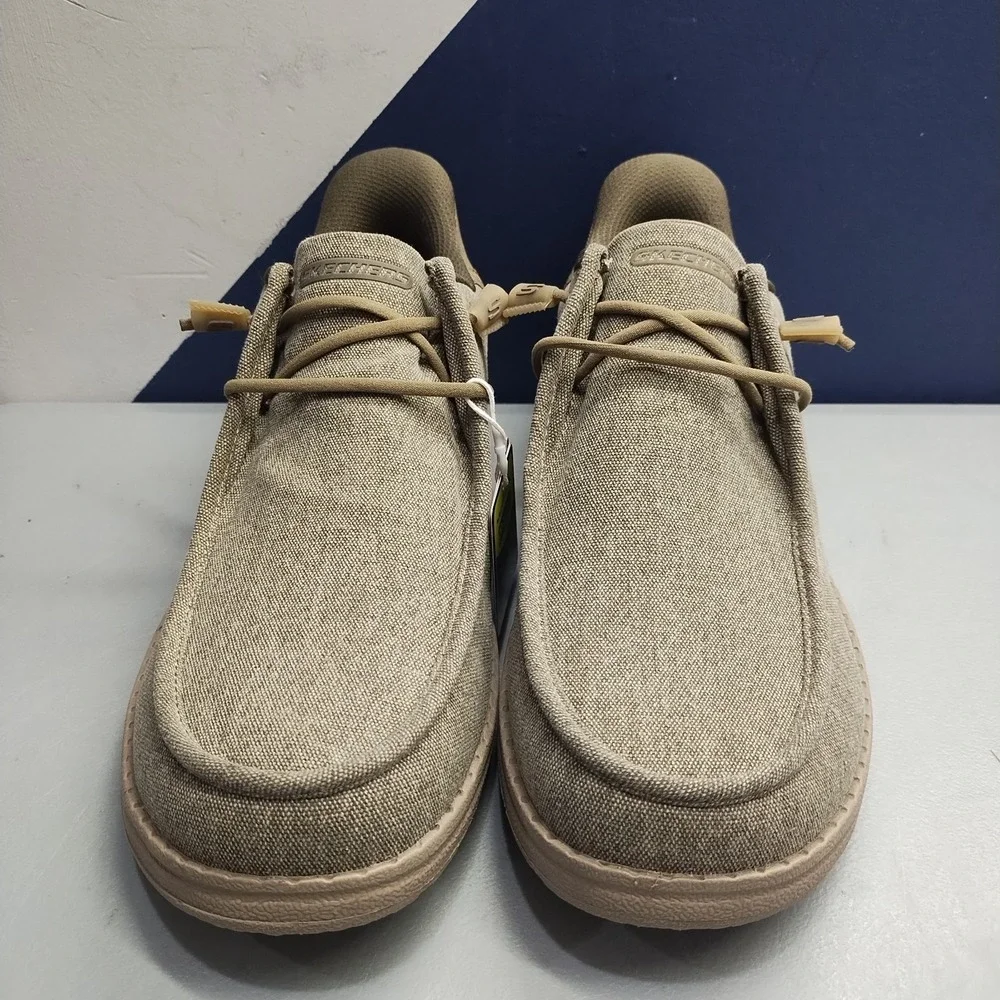 Skechers Hands Free Slip-ins Melson Coronado Casual Shoes Mens 13 Khaki 210959